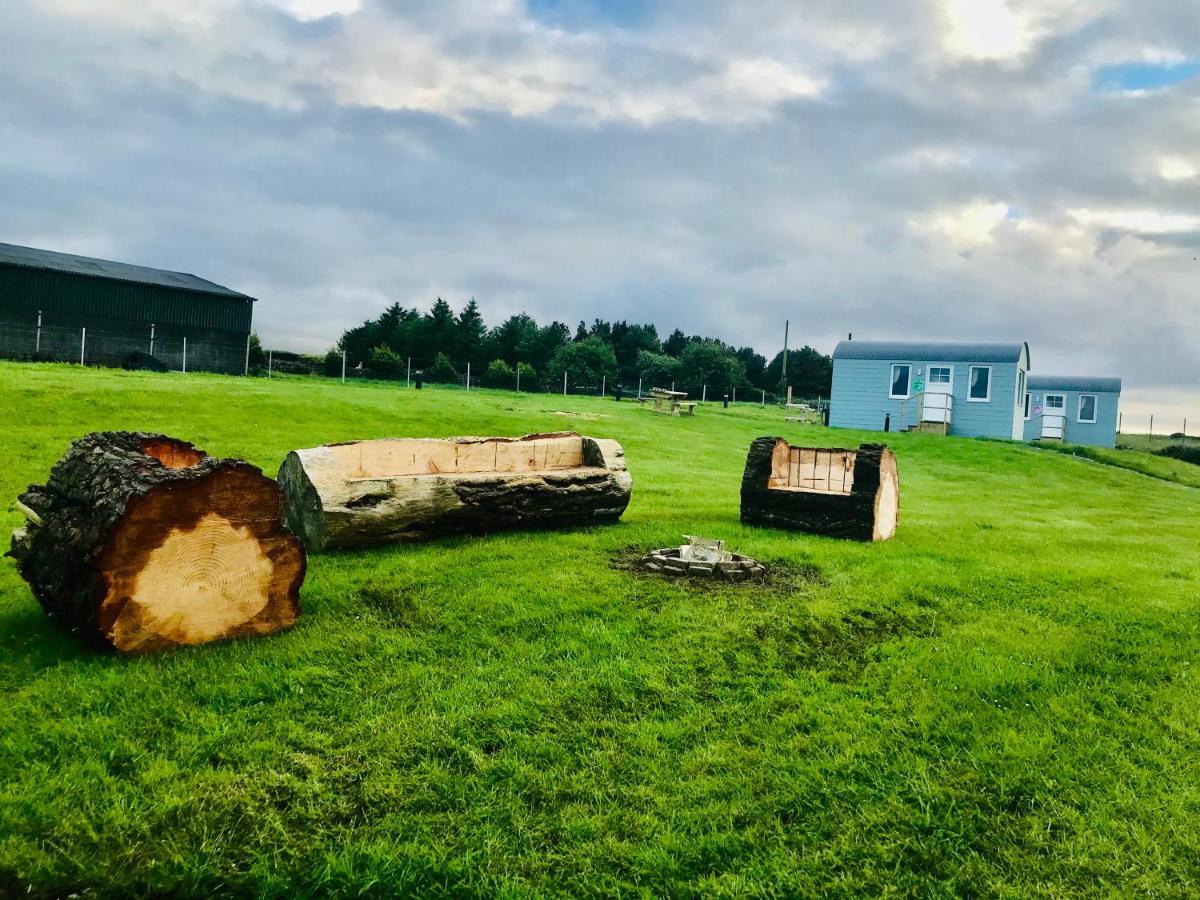 The Snuggly Sheep Shepherd Hut Farm Stay Ballyshannon Exteriér fotografie